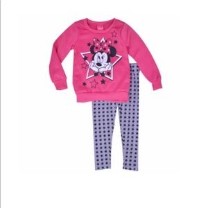 Disney Minnie Mouse 2piece set 5T NWT